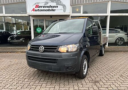 VW T5 Transporter Volkswagen T5 PRITSCHE DOPPELKABINE 4M/6SITZER/KLIMA/KRAN