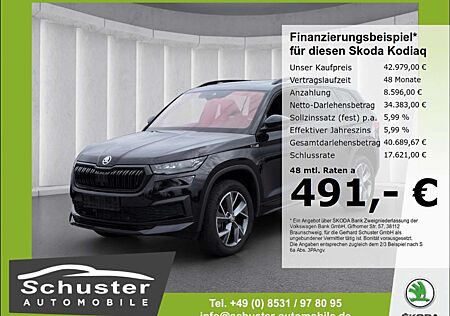 Skoda Kodiaq SPORTLINE 4x4 TDI*StandHzg AHK Panodach