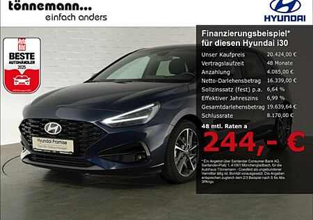 Hyundai i30 FACELIFT T-GDI ADVANTAGE 48V+VOLL LED+NAVI+RÜCKFAH