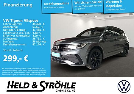 VW Tiguan Allspace Volkswagen R-Line Black 4M AHK PANO STANDHZ