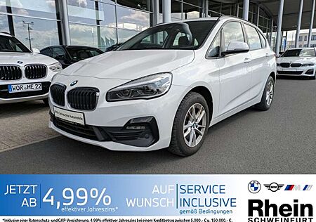 BMW 218 d Active Tourer Advantage RFK. HiFi. Navi.LED