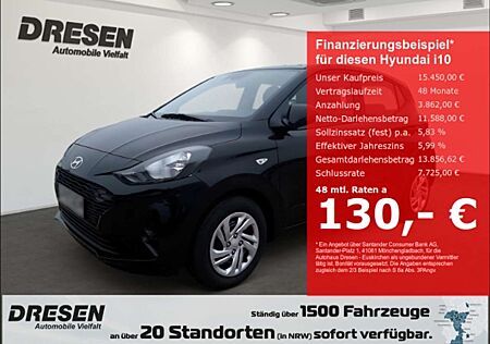 Hyundai i10 1.0 Select 63PS Navi Kamera PDC hinten Bluetooth