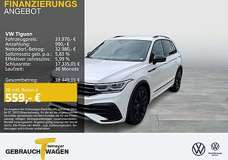 VW Tiguan Volkswagen 1.5 TSI DSG R-LINE BLACK STYLE IQ L20 AHK