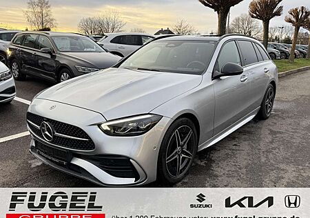 Mercedes-Benz C 200 T 1.5 CGI AMG Line Sport|LED|Navi|Pano