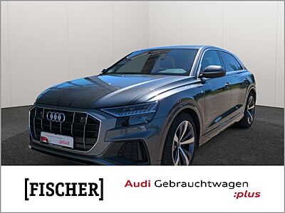 Audi Q8 50TDI quattro S line Matrix AHK STHZ Navi Pano Rea