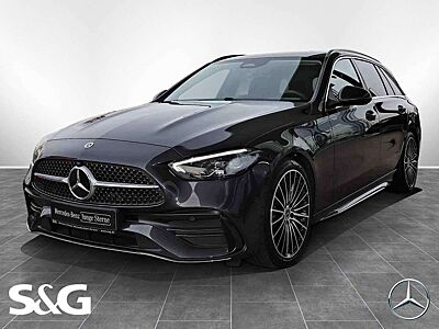 Mercedes-Benz C 180 T AMG TOTWINKEL+MEMORY+KAMERA+CARPLAY+19"