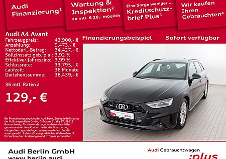 Audi A4 S line 40 TDI qu. S tr. SITZHZG NAVI