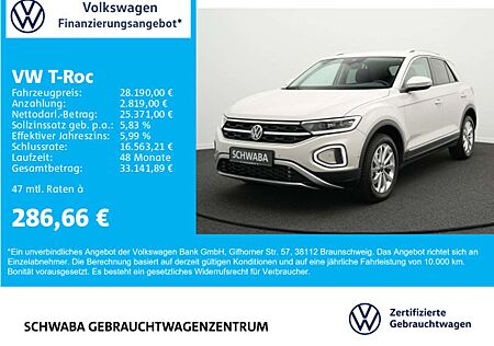 VW T-Roc Volkswagen Style 1.5 TSI DSG *ACC*LED*R-KAM*LANE*17''