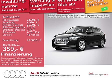 Audi e-tron 50 quattro LED Klima Navi uvm