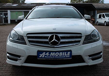 Mercedes-Benz C 220 C220 CDI Coupe AMG Styling Panorama Xenon Leder