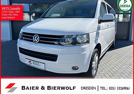 VW T5 Caravelle Volkswagen Comf. lang 4Motion Allrad 9 Sitzer