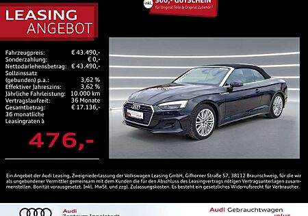 Audi A5 Cabriolet 35 TFSI MATRIX AHK ACC virtual+ 18"