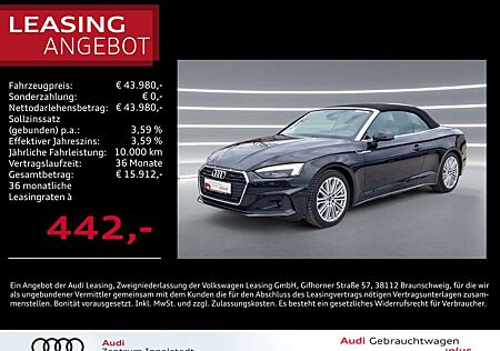 Audi A5 Cabriolet 35 TFSI MATRIX AHK ACC virtual+ 18"