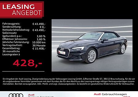 Audi A5 Cabriolet 35 TFSI MATRIX AHK ACC virtual+ 18"