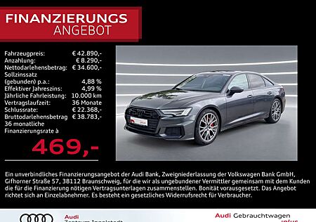 Audi A6 Limousine 55 TFSI e qu S line MATRIX B&O 20" Sport