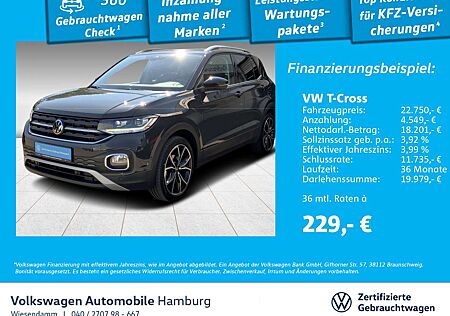 VW T-Cross Volkswagen 1.0 TSI DSG Style Kamera Klima Navi Sitz
