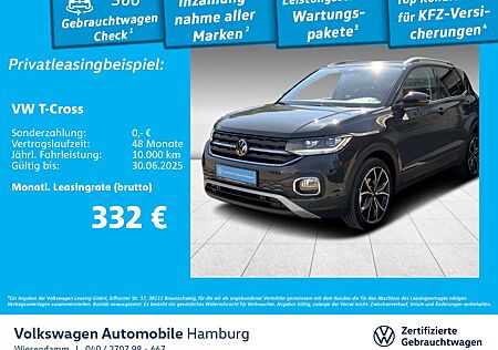 VW T-Cross Volkswagen 1.0 TSI DSG Style Kamera Klima Navi Sitz