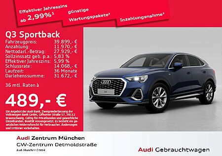 Audi Q3 40 TFSI qu. S tronic 2x S line Virt