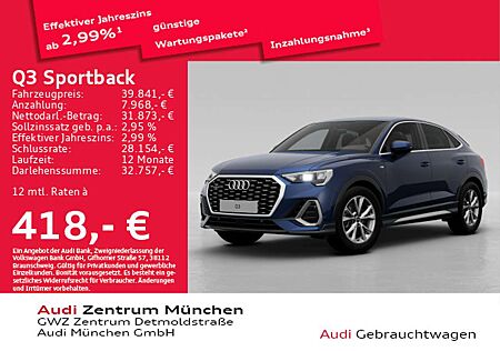 Audi Q3 40 TFSI qu. S tronic 2x S line Virt