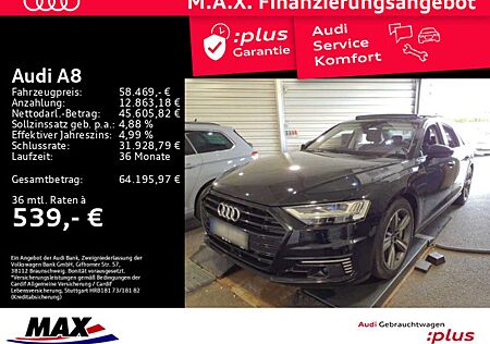 Audi A8 60 TFSI e QUATTRO HD-MATRIX+LEDER+PANO+B&O+VC