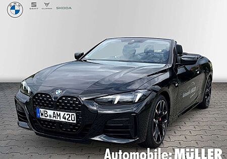 BMW 420 i Cabrio M Sport Klima Navi RFK HuD Alarm Nackenwä