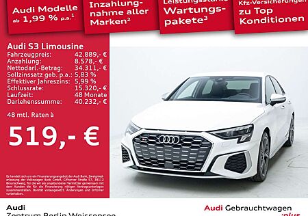 Audi S3 2.0 TFSI S-TRO*QUA*LED*NAVI*HUD*ACC