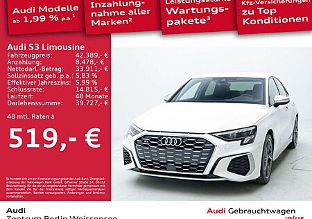 Audi S3 2.0 TFSI S-TRO*QUA*LED*NAVI*HUD*ACC
