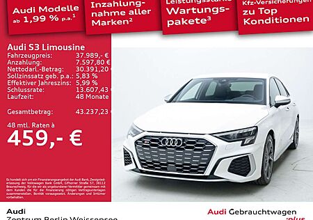 Audi S3 2.0 TFSI S-TRO*QUA*LED*NAVI*HUD*ACC