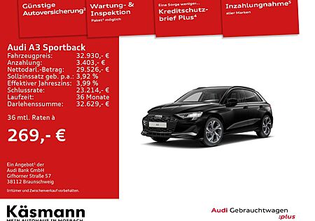 Audi A3 advanced 35TFSI AHK NAV SHZ SPORTSI
