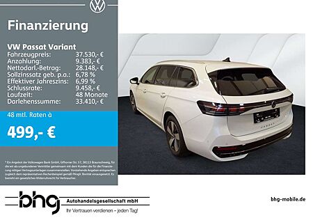VW Passat Volkswagen Variant 2.0 TDI SCR DSG Elegance