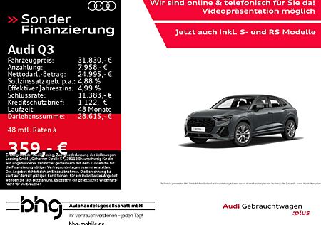 Audi Q3 45 TFSIe S-tronic S-Line AHK Matrix
