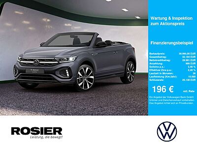 Volkswagen T-Roc Cabriolet R-Line 1.5 l TSI DSG ACC NAVI
