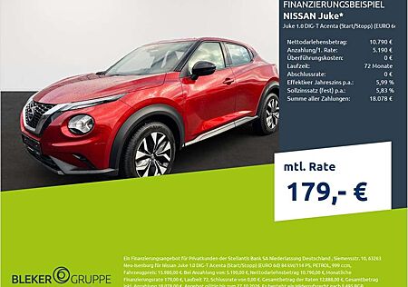Nissan Juke 1.0 DIG-T Acenta (Start/Stopp) (EURO 6d)