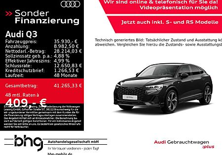 Audi Q3 45 TFSIe Sportback S tronic S line