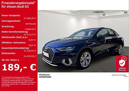 Audi A3 30 TFSI S-tronic AHK NAVI VIRTUAL DAB ADVANCED