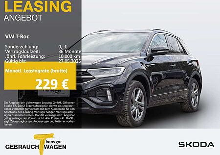 VW T-Roc Volkswagen 2.0 TDI DSG R-LINE AHK MASSAGE KAMERA PRIV