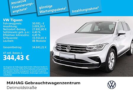VW Tiguan Volkswagen 2.0 TDI Elegance AHK Navi LED Kamera DSG