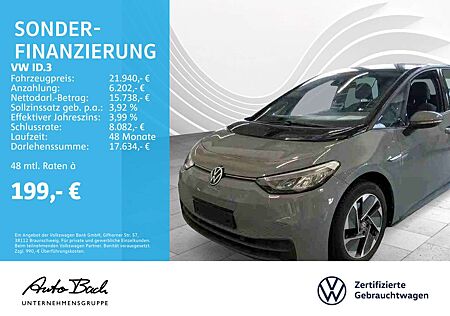 VW ID.3 Volkswagen Pro Performance Automatik, Navi, LED, App-C