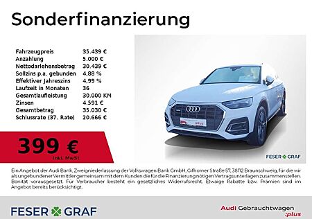 Audi Q5 50 TFSI e Navi,AHK,LED,R-Kamera,SHZ,Tempomat