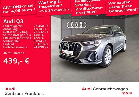 Audi Q3 35 TFSI S line LED VC Tempomat