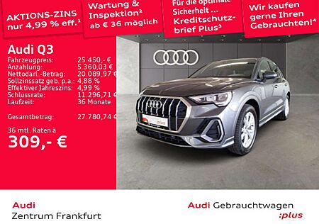 Audi Q3 35 TFSI S line LED VC Tempomat