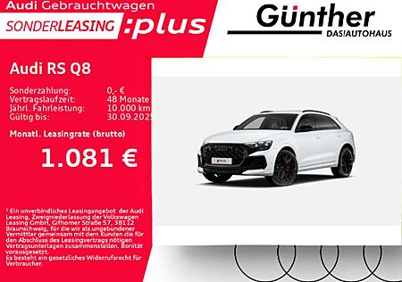 Audi RS Q8 +AHK+SITZBELÜFTUNG+SPORTABGAS+LASERLICHT+