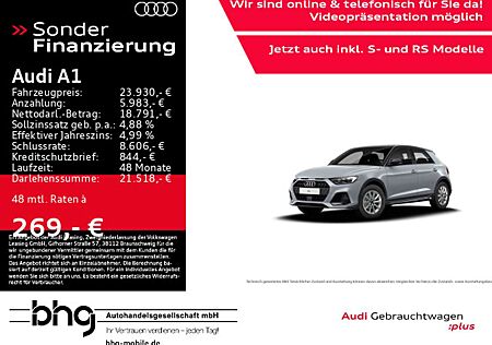 Audi A1 30 TFSI S-tronic ACC Navi Keyless