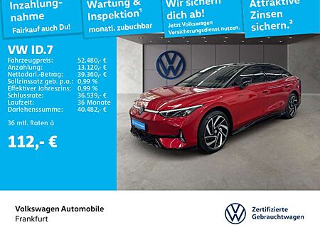 VW ID.7 Volkswagen GTX 4Motion Navi AHK IQ.Light SideAssist