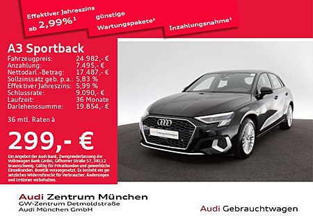 Audi A3 40 TFSI e S tronic advanced B&O/Vir
