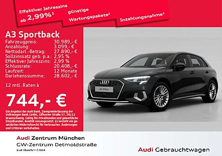Audi A3 40 TFSI e S tronic advanced B&O/Vir