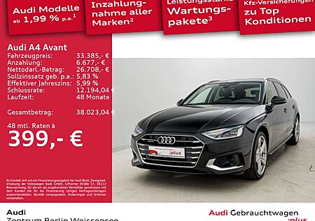 Audi A4 40 TDI S-TRO*QUA*ADVANCED*ACC*NAV*ASG**
