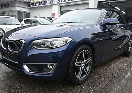 BMW 218 i Cabrio Luxury Line*Navi*Tempo*Xenon*8-Fach