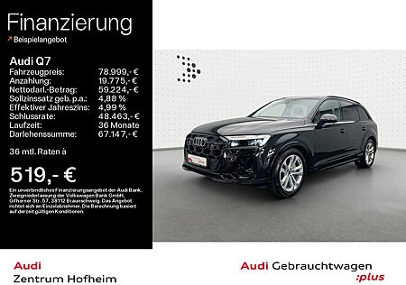 Audi Q7 55 TFSI qu S line tip*Air*7-Sitzer*HUD*Pano*M