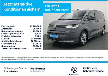 VW T7 Multivan Volkswagen TDI DSG PANO AHK MATRIX SHZ PDC A